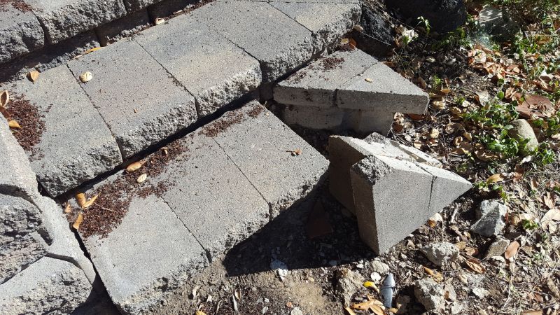 Patio Step Repair