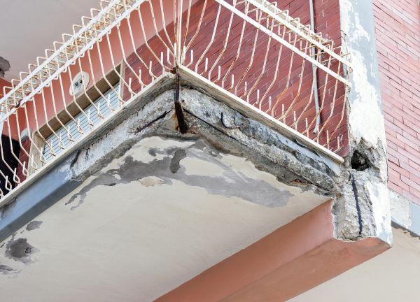 Concrete Balcony Repair in Endicott