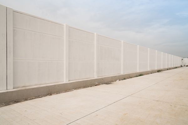Concrete Fence Repair in Endicott