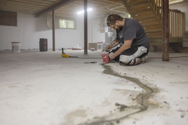 Concrete Floor Repair in Endicott