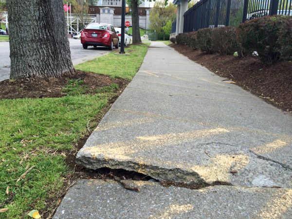 Cement Sidewalk Repair in Endicott