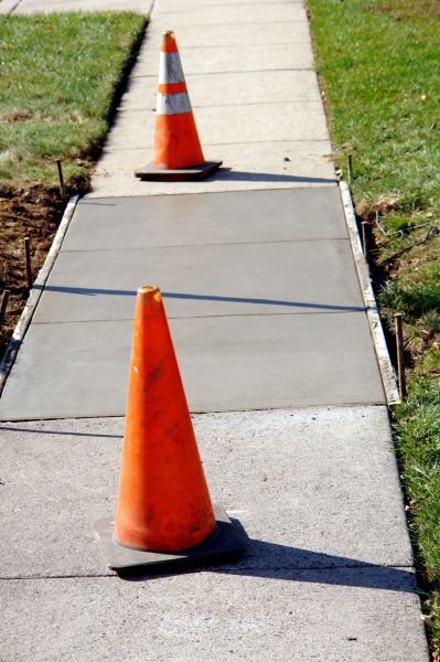 Sidewalk Slab Repair in Endicott