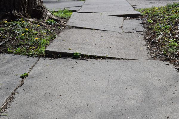 Sidewalk Hazard Repair in Endicott