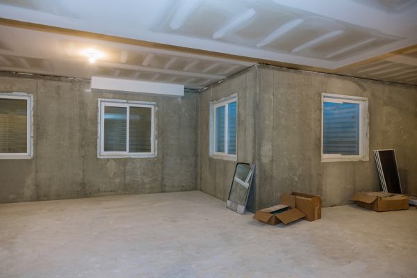 Basement Concrete Resurfacing in Endicott