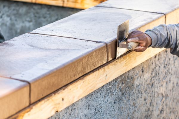 Concrete Coping Repair in Endicott