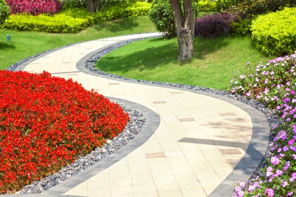 Garden Walkway Repair in Endicott